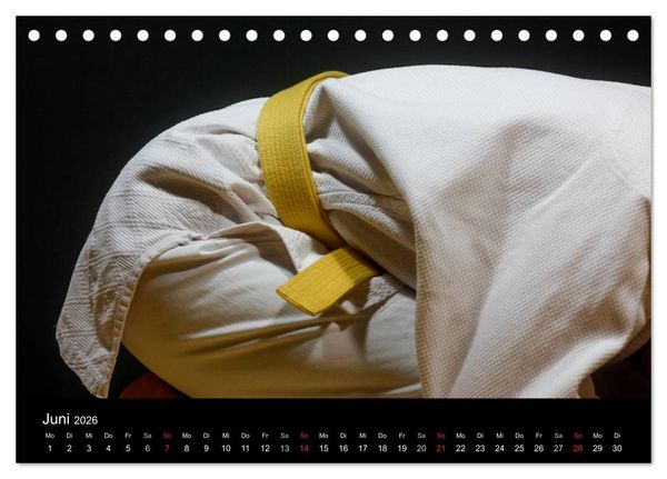 Produktbild: Kampfsport (Tischkalender 2026 DIN A5 quer), CALVENDO Monatskalender