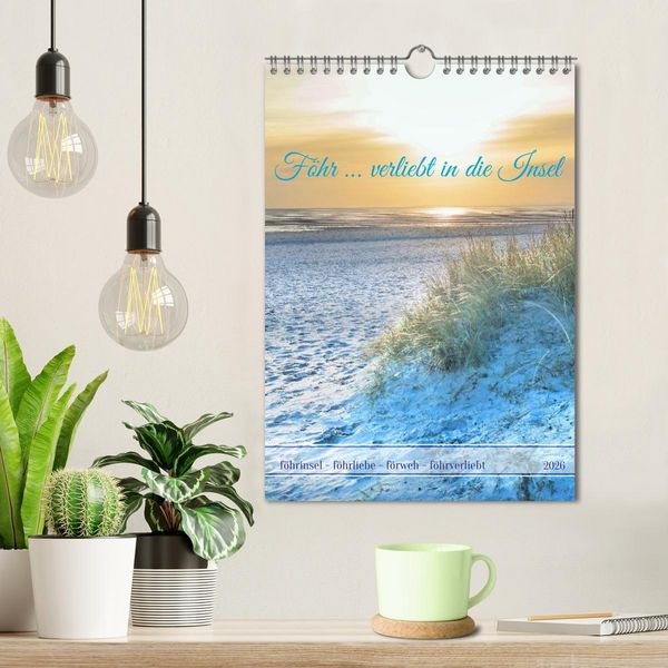 Produktbild: F&ouml;hr &hellip; verliebt in die Insel (Wandkalender 2026 DIN A4 hoch), CALVENDO Monatskalender