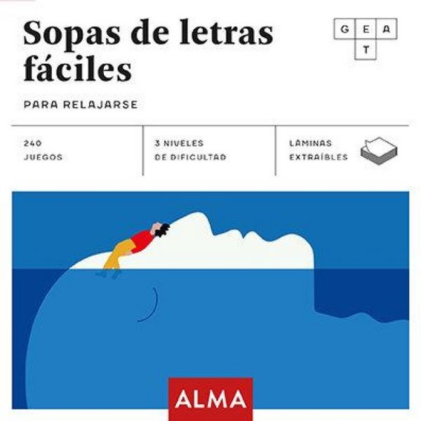 Produktbild: Sopas de letras f&aacute;ciles para relajarse