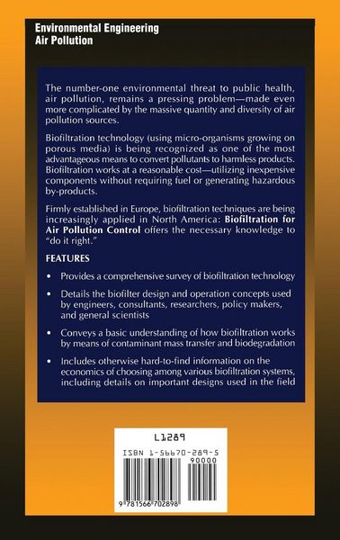 Produktbild: Biofiltration for Air Pollution Control