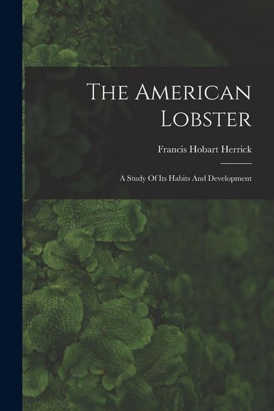 Produktbild: The American Lobster: A Study Of Its Habits And Development