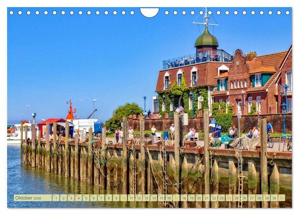 Produktbild: Reise an die Nordsee - Neuharlingersiel (Wandkalender 2026 DIN A4 quer), CALVENDO Monatskalender