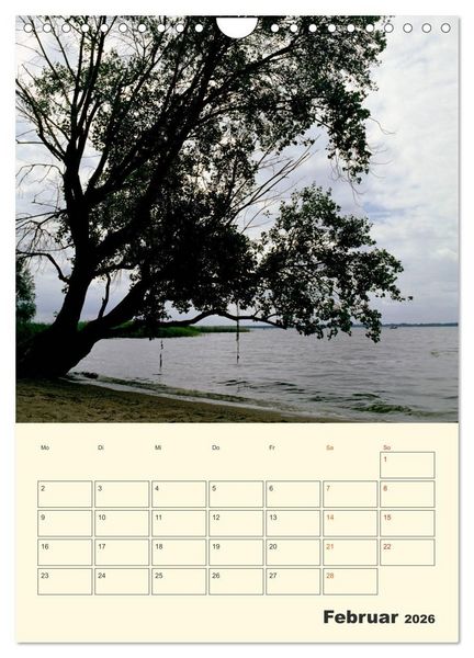 Produktbild: Usedom (Wandkalender 2026 DIN A4 hoch), CALVENDO Monatskalender