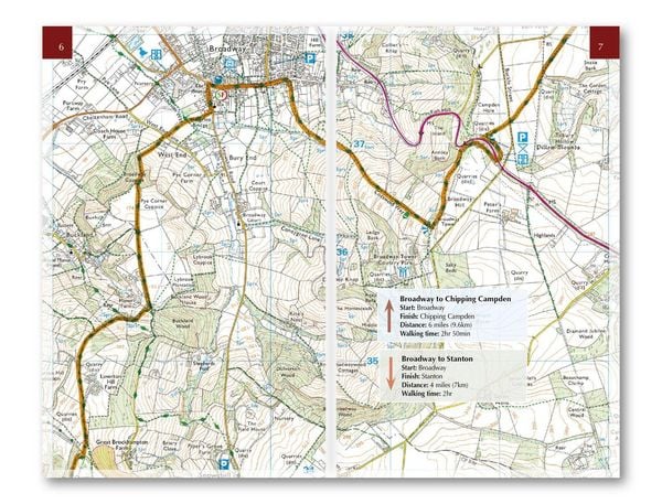 Produktbild: The Cotswold Way Map Booklet