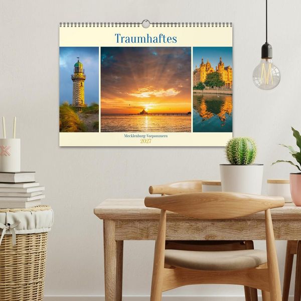 Produktbild: Traumhaftes Mecklenburg-Vorpommern (Wandkalender 2027 DIN A3 quer), CALVENDO Monatskalender