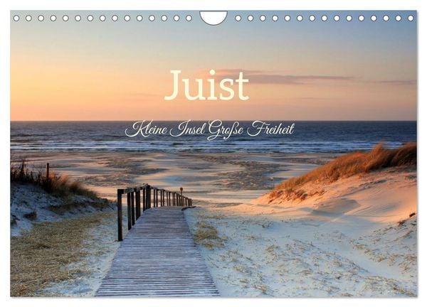 Produktbild: Juist - Kleine Insel, Gro&szlig;e Freiheit (Wandkalender 2026 DIN A4 quer), CALVENDO Monatskalender