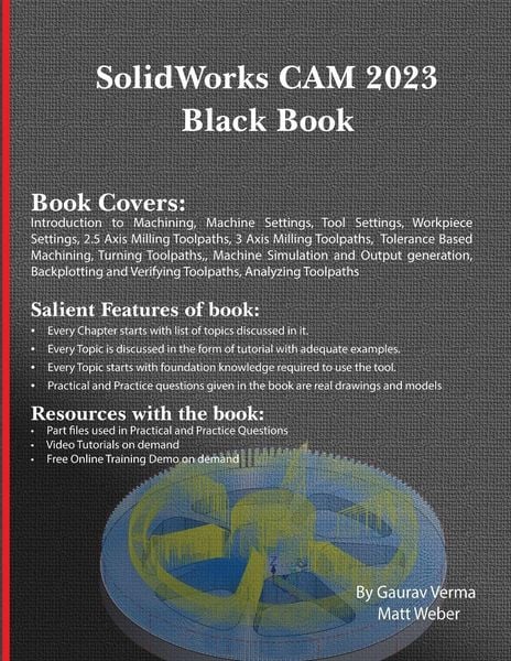Produktbild: SolidWorks CAM 2023 Black Book
