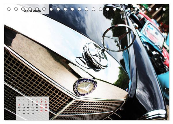 Produktbild: Mercedes Edel & Fein (Tischkalender 2026 DIN A5 quer), CALVENDO Monatskalender