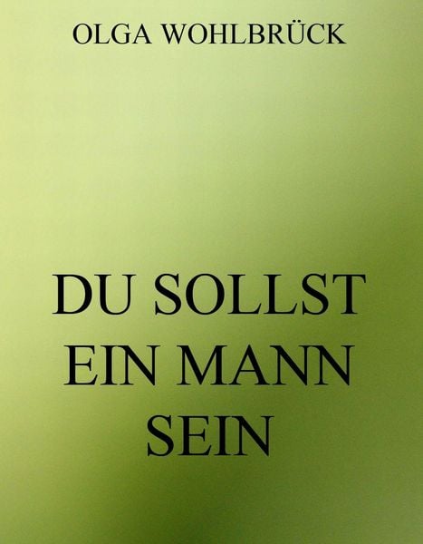 Produktbild: Du sollst ein Mann sein