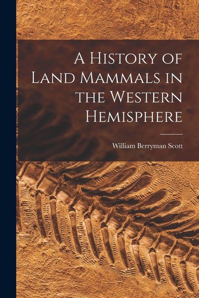 Produktbild: A History of Land Mammals in the Western Hemisphere