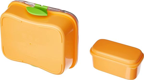 Produktbild: Du wirst dieses bunte, 4-teilige Set lieben, das sich hervorragend eignet, um das Pausenbrot in die Schule oder einen Snack in den Park mitzunehmen. Das Set f&uuml;r &bdquo;gro&szlig;e Kinder&ldquo; f&ouml;rdert das selbstst&auml;ndige Essen und enth&auml;lt einen kleineren Snackbeh&auml;lter