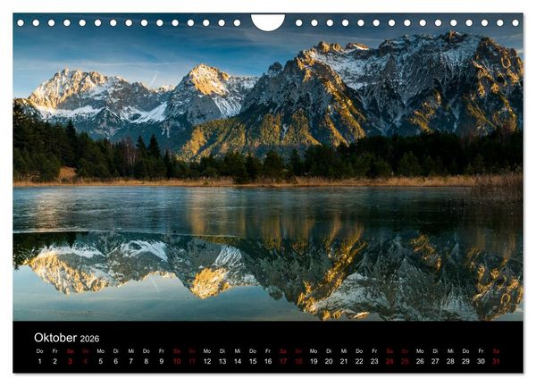 Produktbild: Bayerische Landschaften (Wandkalender 2026 DIN A4 quer), CALVENDO Monatskalender