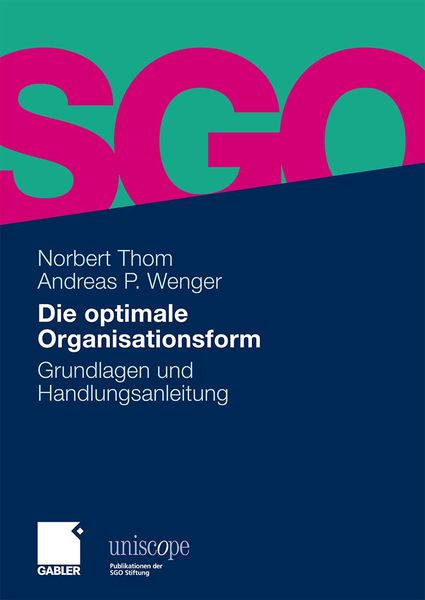 Produktbild: Die optimale Organisationsform