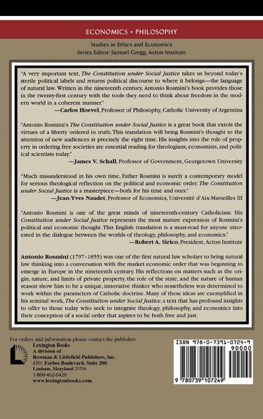 Produktbild: Constitution Under Social Justice