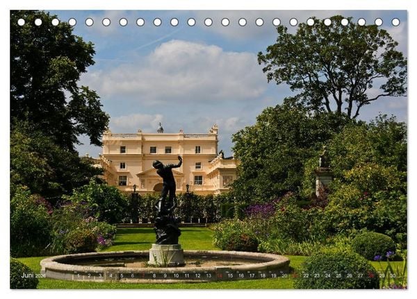 Produktbild: Londoner Perspektiven (Tischkalender 2026 DIN A5 quer), CALVENDO Monatskalender