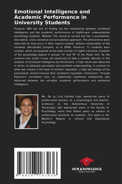 Produktbild: Emotional Intelligence and Academic Performance in University Students