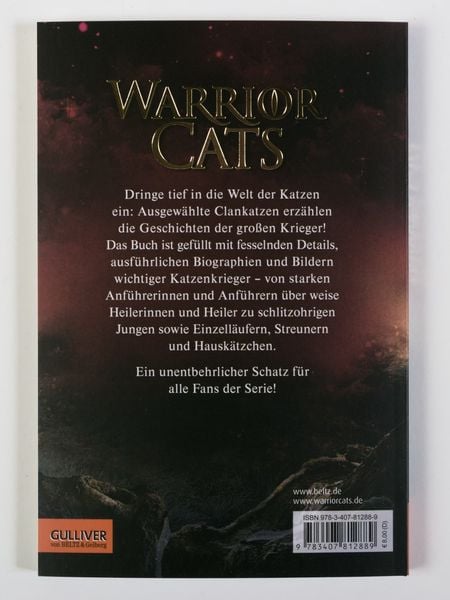Produktbild: Warrior Cats - Welt der Clans. Von Helden und Verr&auml;tern