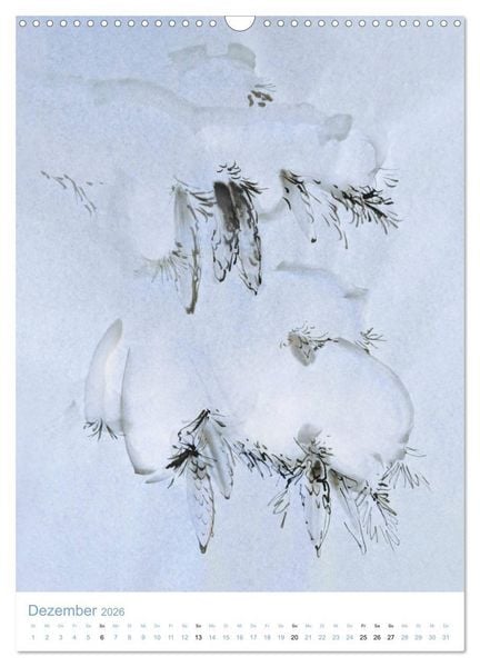 Produktbild: Jahreszeiten in Stil japanischer Malerei - Kunst (Wandkalender 2026 DIN A3 hoch), CALVENDO Monatskalender