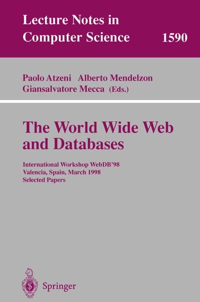 Produktbild: The World Wide Web and Databases