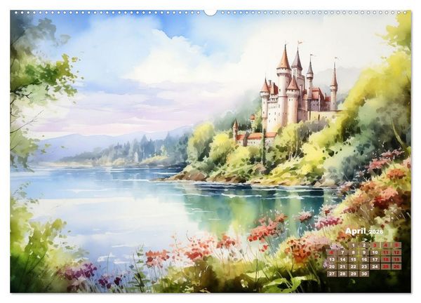 Produktbild: Nah am Wasser gebaut (hochwertiger Premium Wandkalender 2026 DIN A2 quer), Kunstdruck in Hochglanz