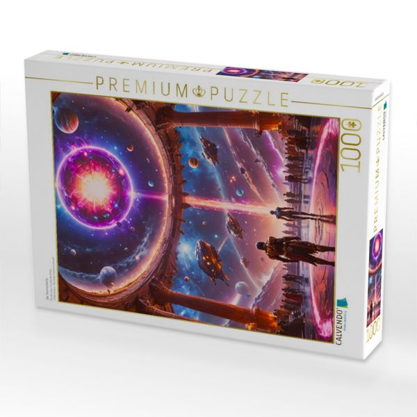 Produktbild: CALVENDO Puzzle Die Sternenkarte | 1000 Teile Lege-Gr&ouml;&szlig;e 64x48cm Foto-Puzzle f&uuml;r gl&uuml;ckliche Stunden