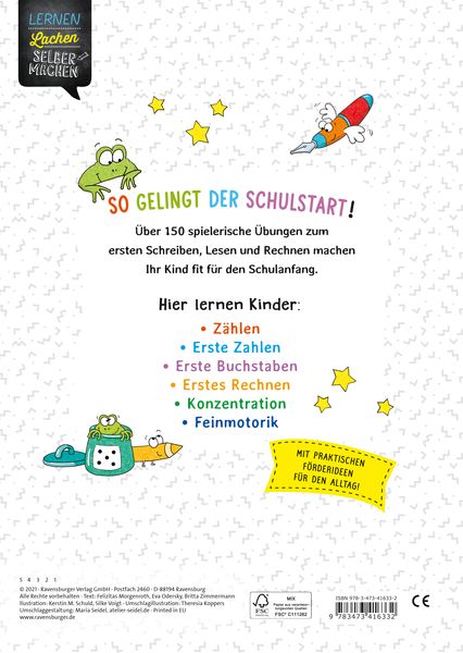 Produktbild: Mein kunterbuntes Vorschulbuch