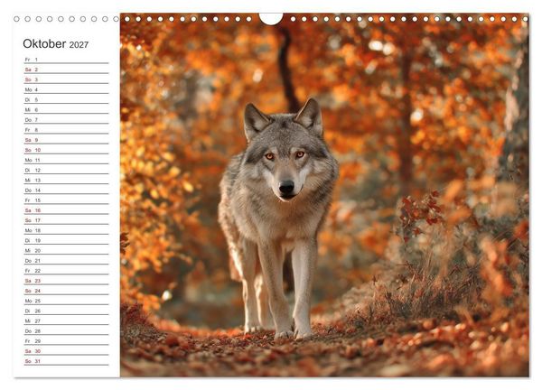 Produktbild: Die Seele der Wildnis (Wandkalender 2027 DIN A3 quer), CALVENDO Monatskalender