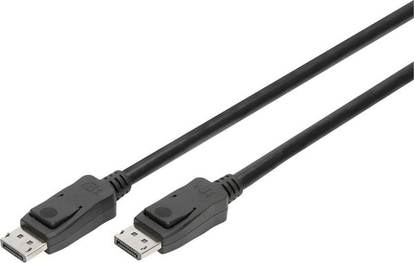 Digitus DisplayPort Anschlusskabel DisplayPort Stecker, DisplayPort Stecker 3.00 m Schwarz AK-340106-030-S vergoldete St