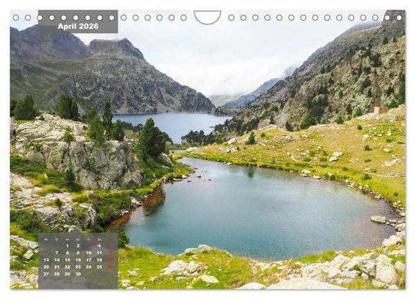 Produktbild: Die wilden Pyren&auml;en (Wandkalender 2026 DIN A4 quer), CALVENDO Monatskalender
