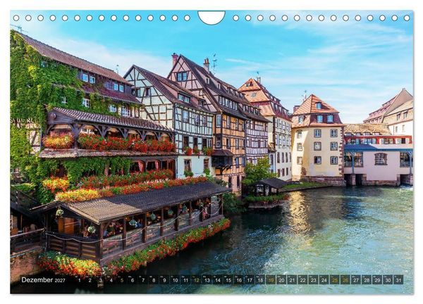 Produktbild: Stra&szlig;burg - ein fotografischer Streifzug (Wandkalender 2027 DIN A4 quer), CALVENDO Monatskalender