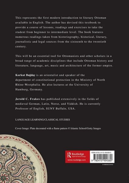 Produktbild: The Routledge Introduction to Literary Ottoman