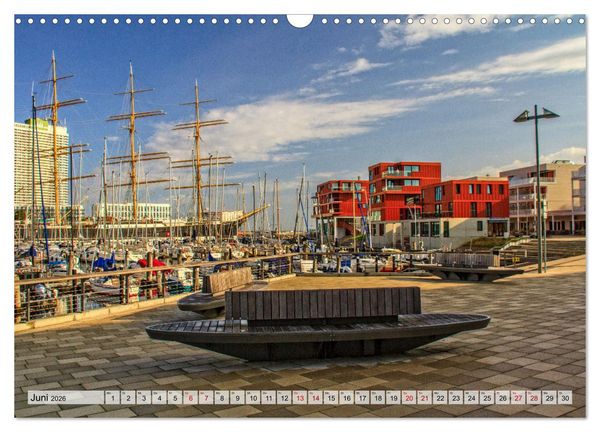 Produktbild: Halbinsel Priwall bei Travem&uuml;nde &ndash; Impressionen von der Ostseek&uuml;ste (Wandkalender 2026 DIN A3 quer), CALVENDO Monatskalender