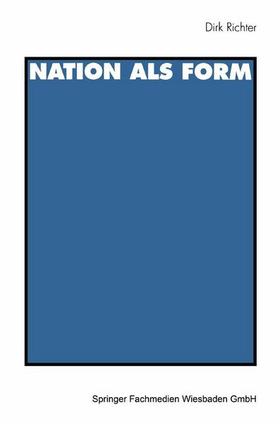 Produktbild: Nation als Form