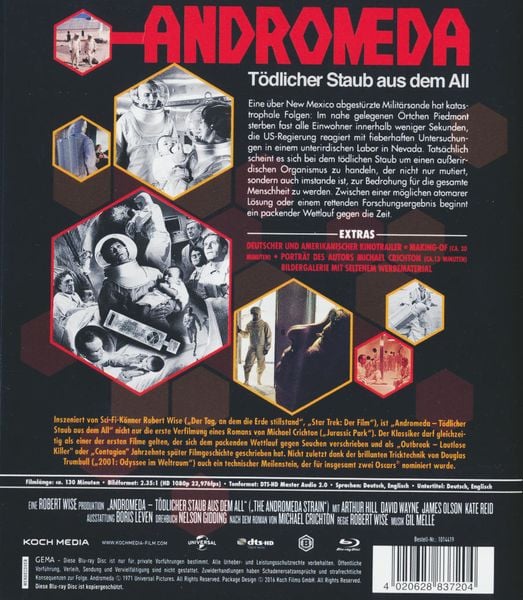 Produktbild: Andromeda - T&ouml;dlicher Staub aus dem All
