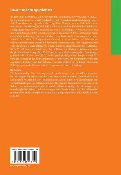 Produktbild: Umwelt- und Klimagerechtigkeit