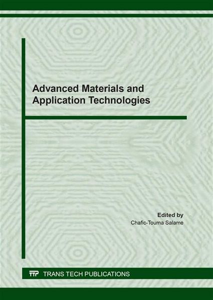 Produktbild: Advanced Materials and Application Technologies