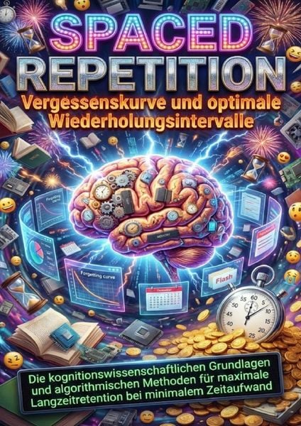 Spaced Repetition: Vergessenskurve und optimale Wiederholungsintervalle, Taschenbuch von Thomas Kuhn, Epubli, 9783565169849