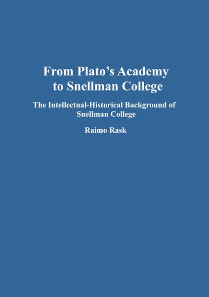 Produktbild: From Plato's Academy to Snellman College