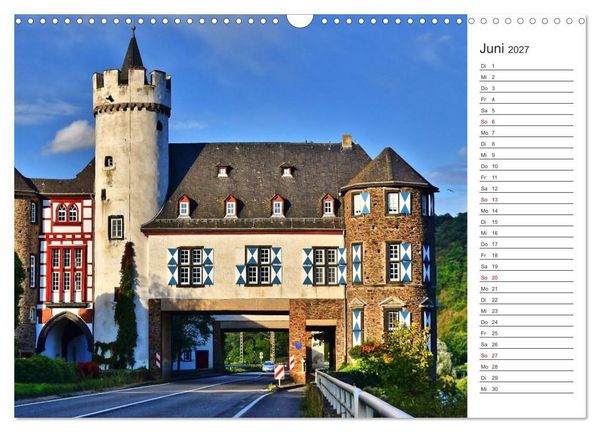 Produktbild: Bildsch&ouml;n - Die Mosel (Wandkalender 2027 DIN A3 quer), CALVENDO Monatskalender
