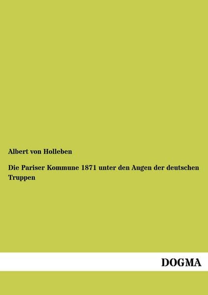 Produktbild: Die Pariser Kommune 1871 unter den Augen der deutschen Truppen