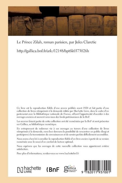 Produktbild: Le Prince Zilah