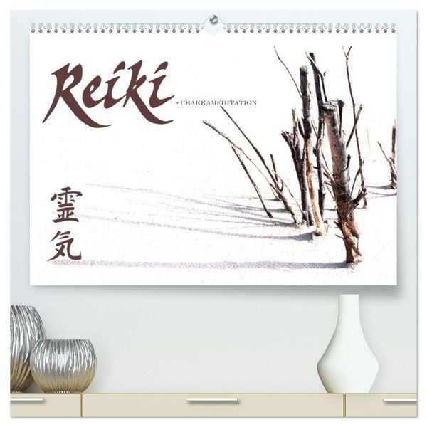 Produktbild: REIKI - Chakrameditation (hochwertiger Premium Wandkalender 2026 DIN A2 quer), Kunstdruck in Hochglanz