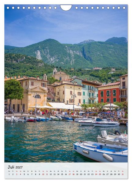 Produktbild: Malcesine - Eine Perle des Gardasees (Wandkalender 2027 DIN A4 hoch), CALVENDO Monatskalender