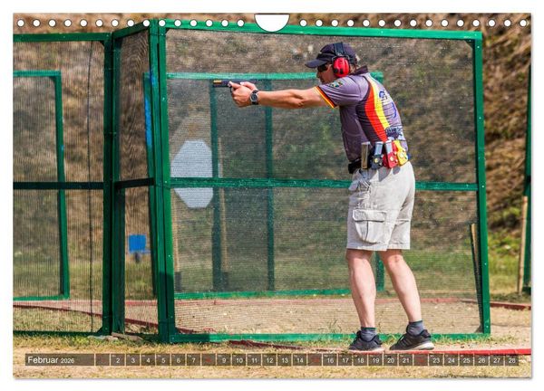Produktbild: IPSC - Dynamischer Schie&szlig;sport (Wandkalender 2026 DIN A4 quer), CALVENDO Monatskalender