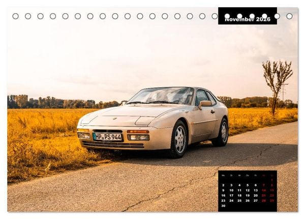 Produktbild: &acute;89 Porsche 944 S2 (Tischkalender 2026 DIN A5 quer), CALVENDO Monatskalender
