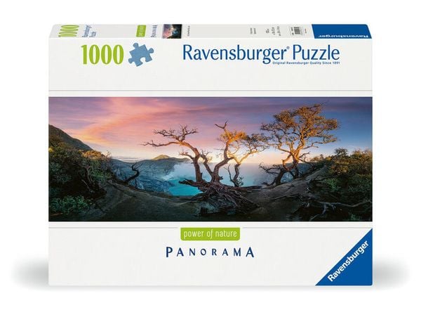 Produktbild: Erwachsenenpuzzle 1000 Teile - Schwefels&auml;ure See am Mount Ijen, Java