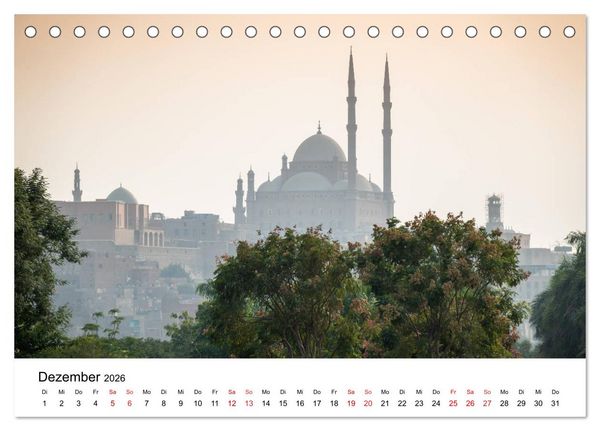 Produktbild: Kairo ganz nah (Tischkalender 2026 DIN A5 quer), CALVENDO Monatskalender