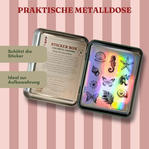 Produktbild: Sticker Box - Natural Vintage