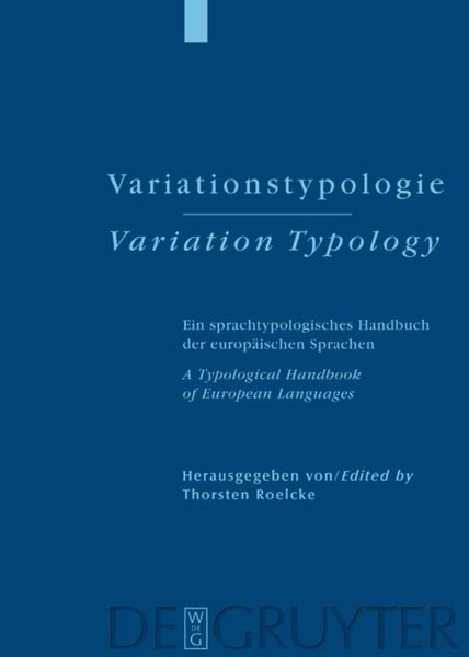 Produktbild: Variationstypologie / Variation Typology