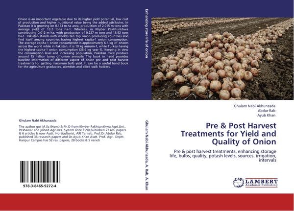 Produktbild: Pre & Post Harvest Treatments for Yield and Quality of Onion